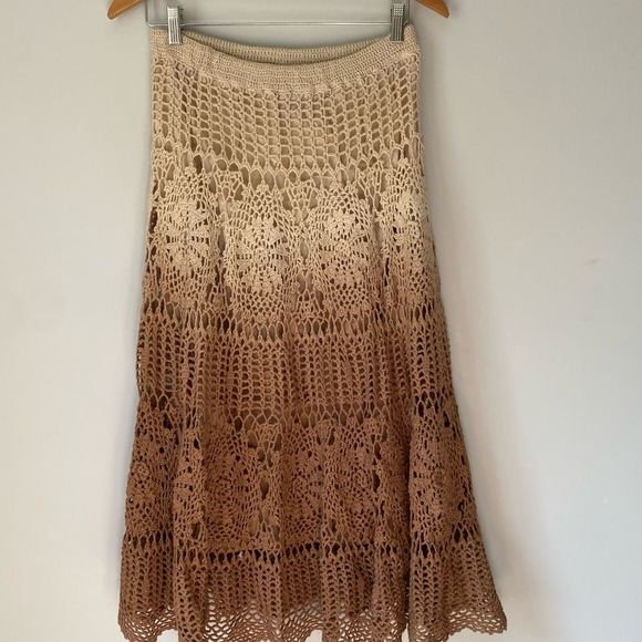 Kocastar Crocheted Bohemian Long Skirt - Picture 4 of 7